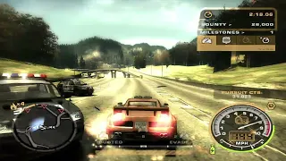 High-Octane Chase: Razor's Downfall in NFS Most Wanted - Epic Cop Escape Gone Wrong!