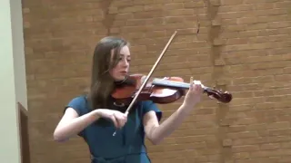 Bach Sonata No. 1 Adagio Transposed for Viola