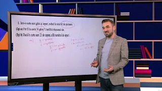 TeleŞcoala: Matematică clasa a VIII-a – Evaluare Naţională – Subiectul 3 – ex. 1 (@TVR2)