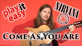 Come As You Are - Nirvana guitar cover with sheet music with tabs