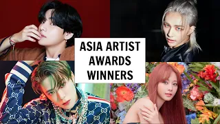 ASIA ARTIST AWARDS 2020 WINNERS