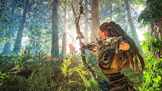 HORIZON ZERO DAWN Free Roam Gameplay 4K