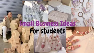 Small business ideas for students(teenagers and young adults)