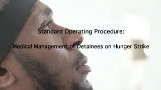 Yasiin Bey (Mos Def) demonstrates Guantanamo force-feeding Standard Operating Procedure