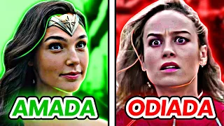 ¿Por qué todos AMAN a Wonder Woman pero ODIAN a Capitana Marvel?