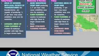 Tropical System Odile Briefing September 16, 2014