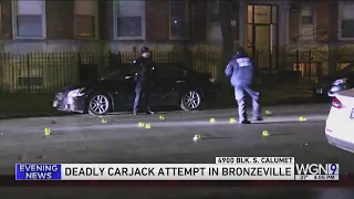 Man killed, woman wounded in attempted carjacking on Chicago's South Side