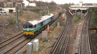 An abnormally busy Willesden Junction 26/01/22