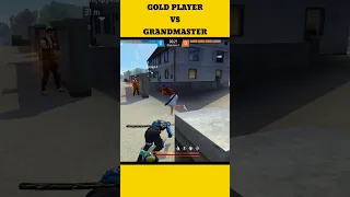 #shorts Gold Players vs Grandmaster Player - Garena Freefire Max