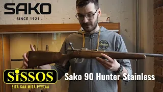 Sako 90 Hunter Stainless - Uutuuskivääri pikaisesti