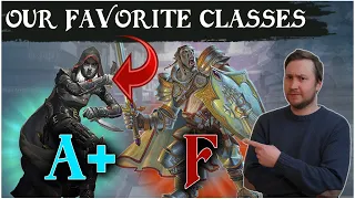 Our Favorite and Least Favorite Classes to Play D&D 5e