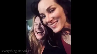 Danielle Savre & Stefania Spampinato being adorable for 13 minutes (not) straight