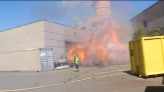 Firefighters escape injury after dust explosion at Abbotsford furniture manufacturer