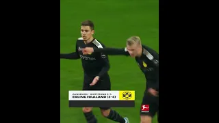 Erling Haaland first hat-trick with BVB