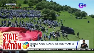 State of the Nation Parts 2 & 3: Inararo ang mga mag-aaral; Apat na talon sa Luisiana, Laguna; atbp.