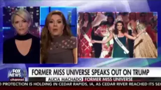 Megyn Kelly refutes Machado claim that she didn't have eating disorder before Miss Universe pageant