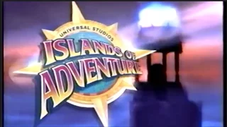 VINTAGE Universal Studios Florida (Escape) - Islands of Adventure Announcement (1998)