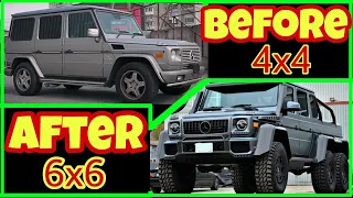 Mercedes Benz G Class 6x6 homemade - building a homemade  6x6 in 10 minutes