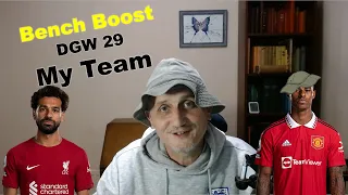 My Bench Boost team for FPL DGW 29 - Team Reveal