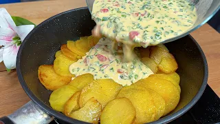 My grandmother taught me this dish! The most delicious potato recipe for dinner!