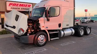 Light weight, heavy power.  2017 Freightliner Cascadia 113 from Premier Truck Group of Amarillo