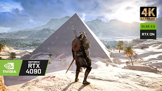 [4K60+] AC Origins RTX 4090 Extreme Settings - RAY TRACING - ULTRA GRAPHICS SHOWCASE 2024!