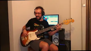 Thin Lizzy - The boys are back in town (bass cover)