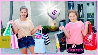 WE BOUGHT ONE THING FROM EVERY STORE IN THE MALL | SISTER FOREVER