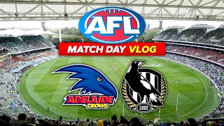 A CLOSE FINISH IN PENDLES 350TH! | ADELAIDE VS COLLINGWOOD | AFL VLOG 2022