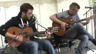 ShowHawk Duo - Tribute to Daft Punk - Alice Park 2014 - Larkhall Festival