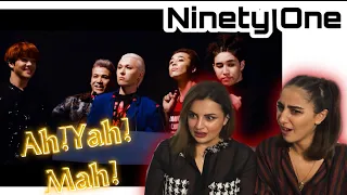 Ninety ONE - Ah!Yah!Mah! Q-POP [RUS.REACT.] REACTION! РЕАКЦИЯ! XMM.K-pop