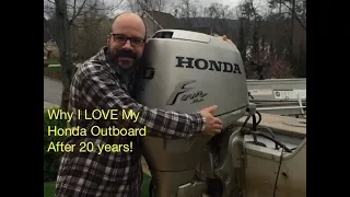Honda Outboard - 20 Years of Use Review and 7000 miles!