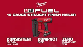 M18 FUEL™ 16 Gauge Straight Finish Nailer