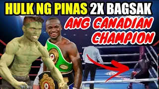 HULK NG PINAS | 2X PINABAGSAK ANG CANADIAN SUPERSTAR SA HARAP NG FANS SA CANADA