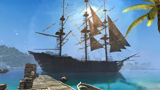 HMS Prince Legendary Ship (MOD) Attacks Spanish Fleet (level 60) || Assassin's Creed 4: Black Flag