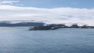 Beautiful Glaciers Sailing in the Antarctic