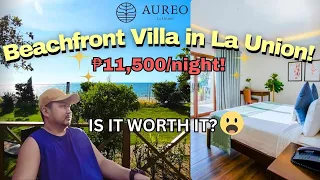 Aureo Hotel & Resort Tour | Beachfront Villa Room, Pools, & More! | La Union Getaway