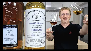 Caol Ila - Signatory - 2x -  2010-2020 Refill Sherry Butt 60,1 % vs. 2010-2020 1st use Hogshead 60 %