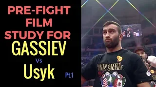 Murat Gassiev Vs Oleksandr Usyk Pre fight Film Study vs Denis Lebedev