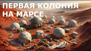 Первый Город на Марсе: Какой Будет Первая Колония Людей на Красной Планете?