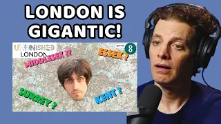 American Reacts to Where Does London Stop?