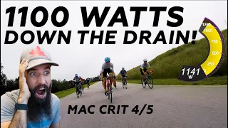 1100 WATTS down the drain! MAC Crit 4/5