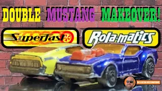 Matchbox Rolla-matic / Superfast Ford Mustang Restoration / Custom #055