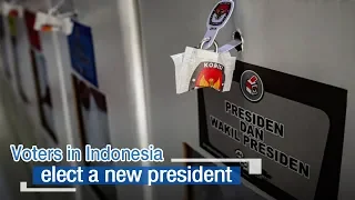 Live: Voters in Indonesia elect a new president印度尼西亚大选拉开帷幕