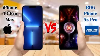 iPhone 13 Pro Max Vs Asus ROG Phone 5s Pro || iPhone Vs Asus Comparison