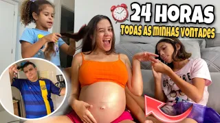 24 HORAS FAZENDO TODAS AS VONTADES DE UMA GRÁVIDA! *me surpreendi*😜