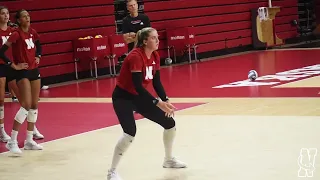 Nebraska Volleyball: Sights and Sounds from the first practice of 2023