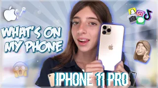 WHAT’S ON MY IPHONE 11 PRO !