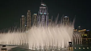 Dubai Fountains, Whitney Houston - I Will Always Love You, 2023-12-28, 18:30