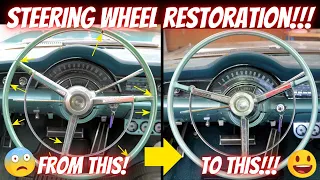 Steering Wheel Restoration - Cracked Steering Wheel Repair